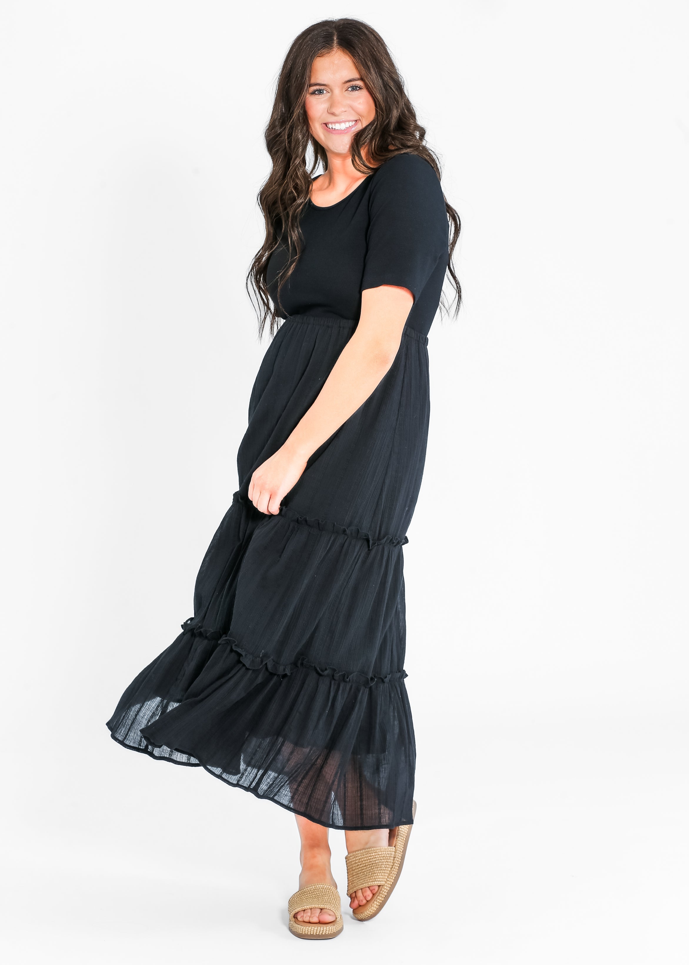 Serena Eyelet Maxi Dress - FINAL SALE