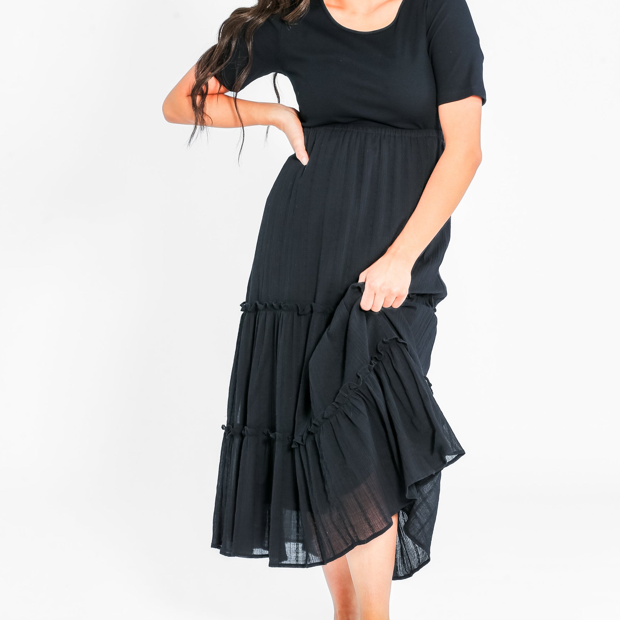 Serena Eyelet Maxi Dress - FINAL SALE