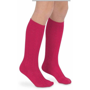 Hot Pink Knee High Socks - Large